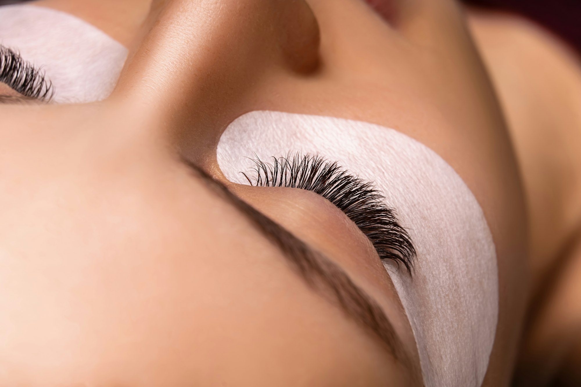 Eyelash Extension Procedure.